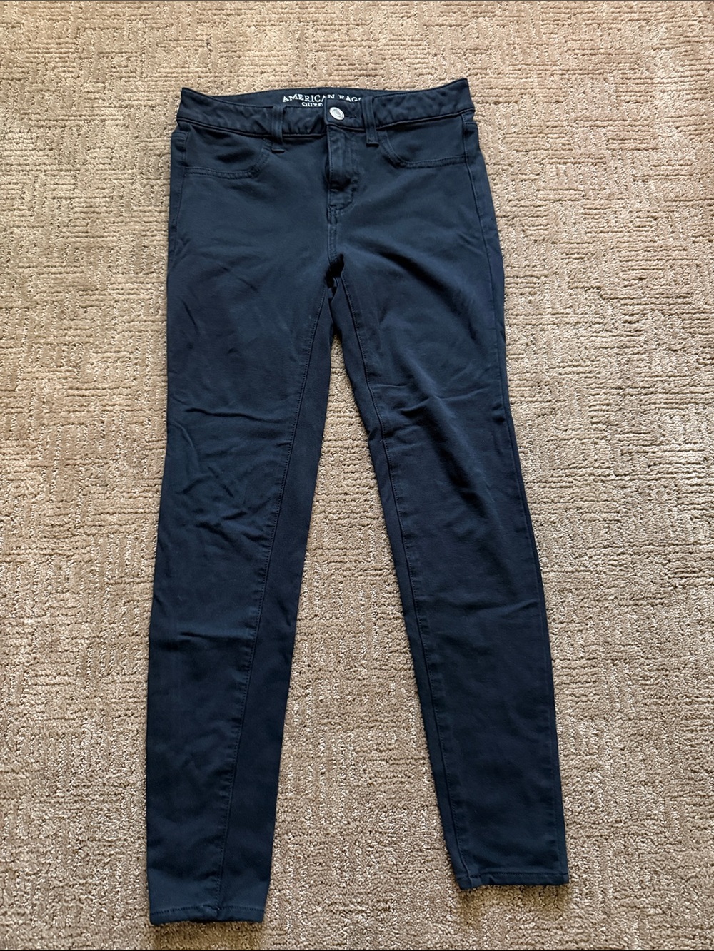 American Eagle Outfitters Black Super Stretch Jeans
